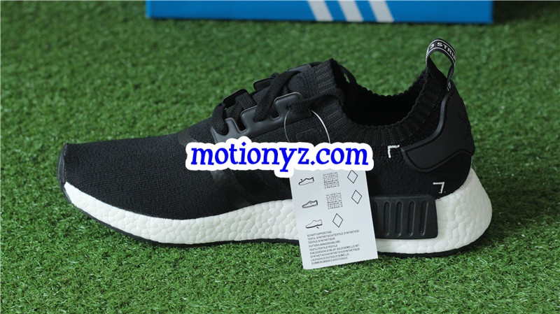 Adidas NMD R1 Primeknit Black Japan Real Boost